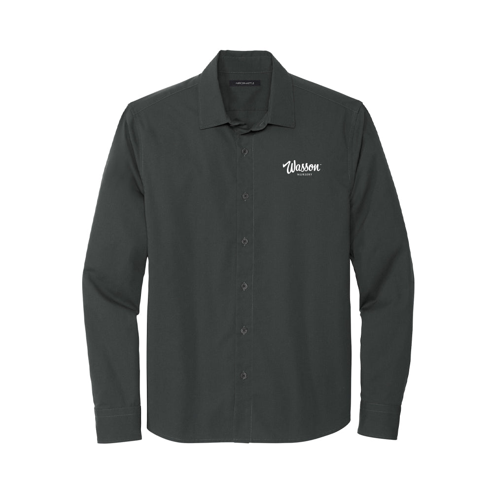 MERCER+METTLE Long Sleeve Stretch Woven Shirt