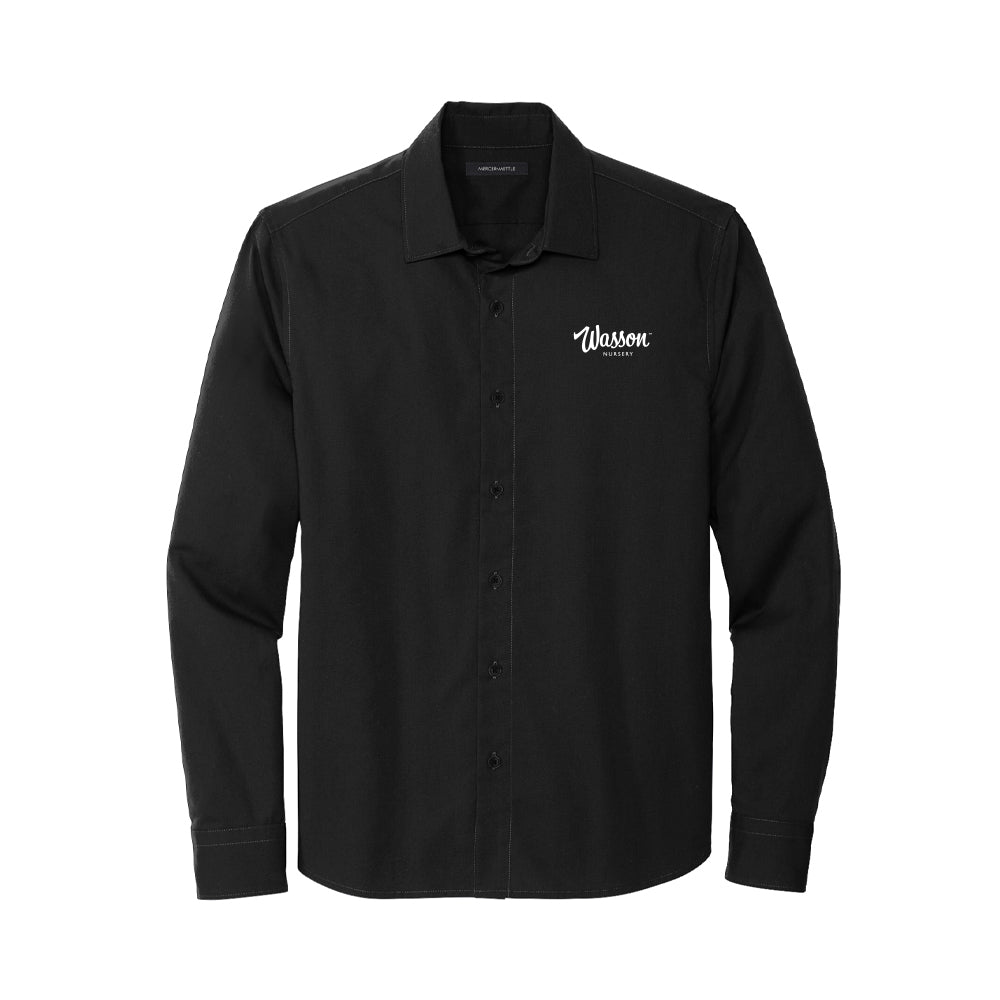 MERCER+METTLE Long Sleeve Stretch Woven Shirt