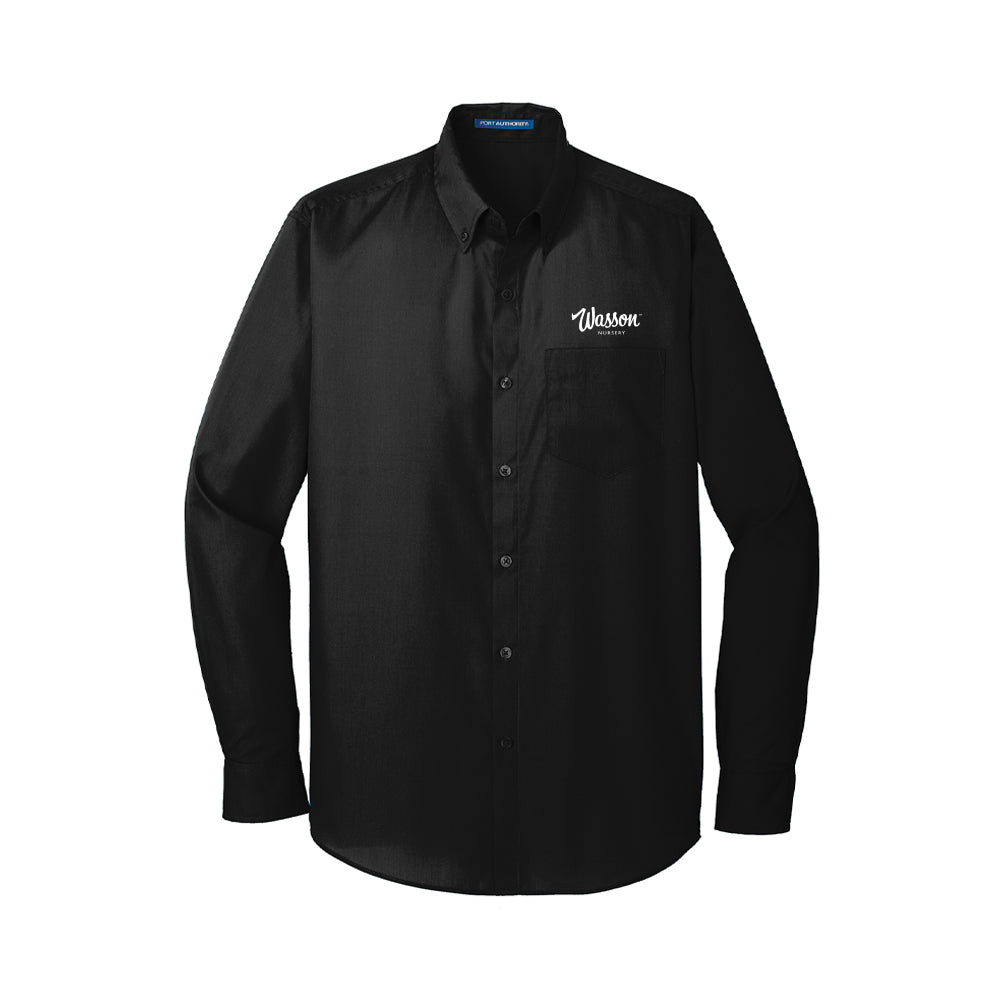 Port Authority Long Sleeve Carefree Poplin Shirt