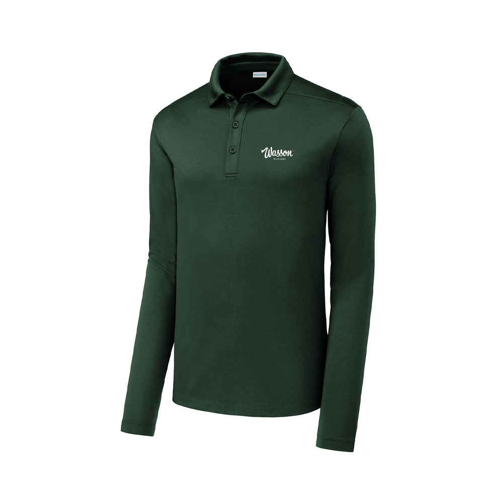 Sport-Tek Posi-UV Pro Long Sleeve Polo